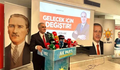 AK Parti Nilüfer Belediye Başkan adayı Celil Çolak: “Yüzde 62 ile kazanacağız”