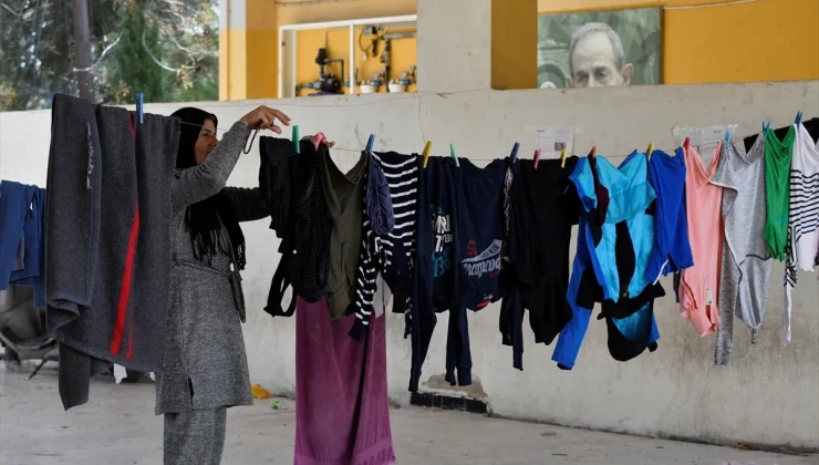 Lübnanlı iç göçmenler, sınırdaki çatışmalar nedeniyle kötü şartlarda yaşıyor