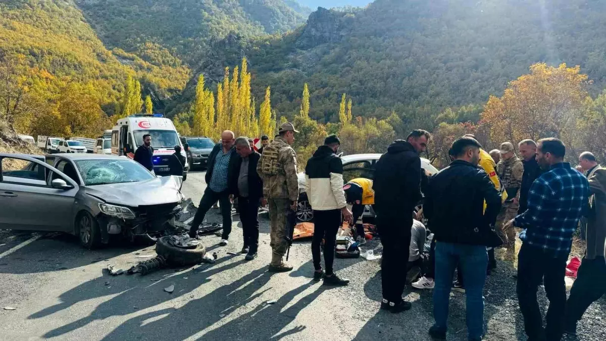 Şırnak’ta Trafik Kazası: 6 Yaralı