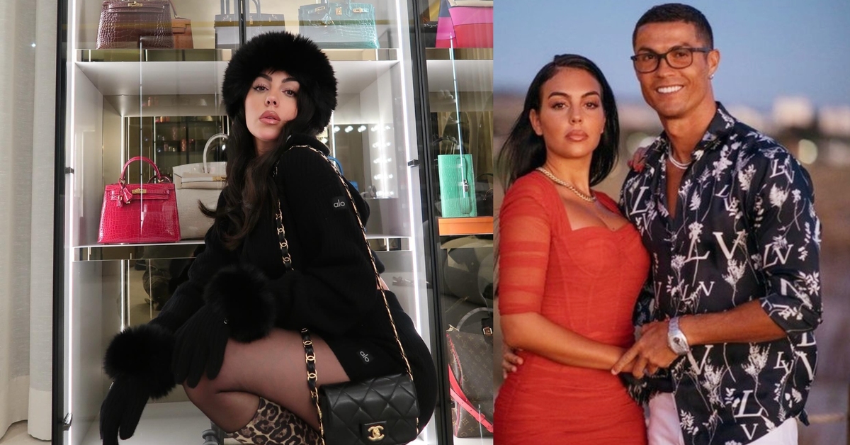 Georgina Rodríguez servet değerindeki çanta odasını gösterdi
