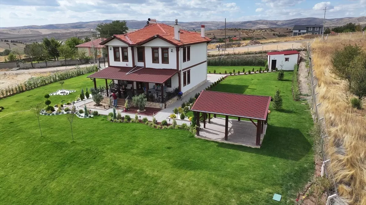 Ankara’da Kırsal Kalkınma Projesi: 98 Köy Evi Teslim